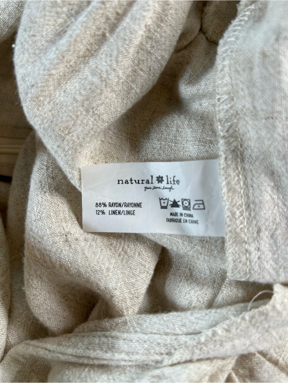 NATURAL LIFE Light Gray Soft Wide-Leg Jumpsuit - Picture 11 of 13